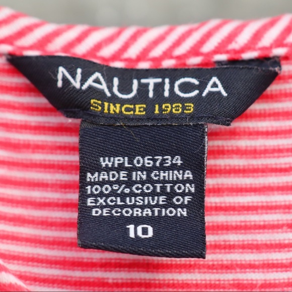 Nautica Red, White, and Blue Striped Dress - Picture 6 of 6